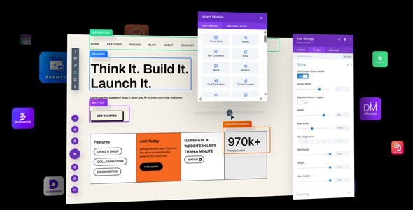 Divi Theme is the smartest, most flexible theme in our collection. With Divi, the sky’s the limit.