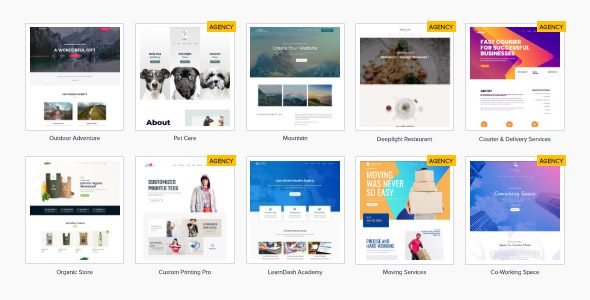 Astra Starter Templates get access to our growing library of ready-made full websites. These are complete websites, designed from our experience of running a successful web design agency for over 8 years.