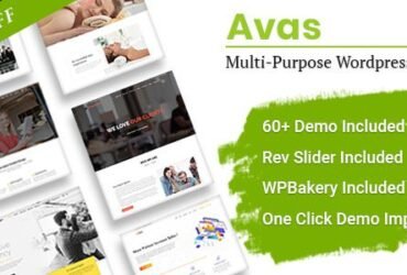 Avas is a multi-purpose responsive WordPress theme with lightweight and fewer plugins. Ready to use for any purpose such as Business, Finance, Corporate, Agency, Portfolio, App, Real Estate, News, Blog, Magazine…