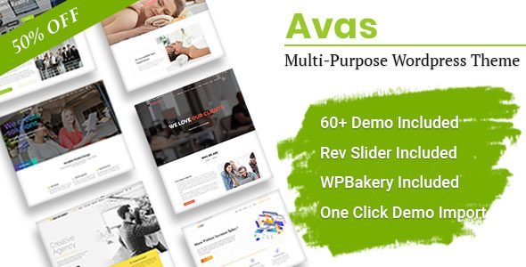 Avas is a multi-purpose responsive WordPress theme with lightweight and fewer plugins. Ready to use for any purpose such as Business, Finance, Corporate, Agency, Portfolio, App, Real Estate, News, Blog, Magazine…