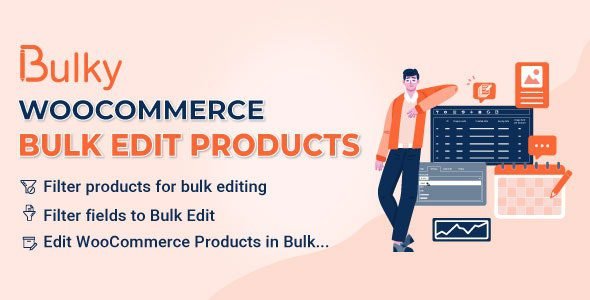 Bulky helps easily work with products, orders, coupons in bulk. Bulk edit products, orders, coupons seem to be an effective and modern method to speed up modifying WooCommerce products, orders and coupons.
