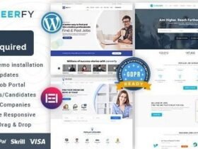 Careerfy Nulled Free Download is advanced job board WordPress theme brings you the most simple solution to display jobs on any type of websites job board WordPress theme.