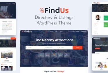 Findus is a listing directory WordPress theme that will help you create, manage and monetize a local or global directory site. Findus pages are created using the powerful Elementor Page Builder. All 40 elements are drag and drop, and easy to use and customize. Absolutely no coding required.