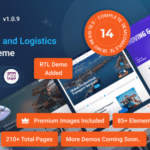 The Logitic – Transportation & Logistics WordPress Theme is a fully responsive theme specifically designed for transportation and logistics businesses.. It features 14 complete demos that provide a solid starting point for your website.