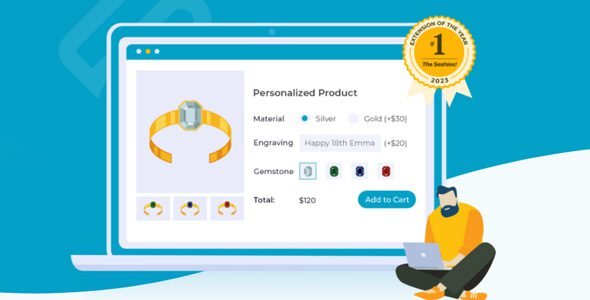WooCommerce Product Options the most advanced product options plugin on the market. Allow customers to effortlessly personalize WooCommerce products and choose extra options and add-ons.