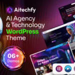 Aitechfy theme boasts an impressive array of over 60 widgets at your disposal, each thoughtfully crafted with a diverse range of layouts and styles.