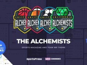 Alchemists is a comprehensive sports team, player, club, league or magazine WordPress theme. SportsPress includes a full suite of tools for you to create and customize your dream sports site, so the sky really is the limit.
