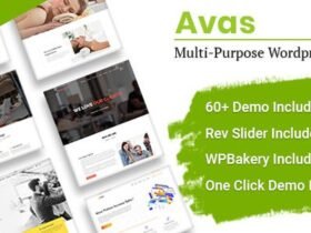 Avas is a multi-purpose responsive WordPress theme with lightweight and fewer plugins. Ready to use for any purpose such as Business, Finance, Corporate, Agency, Portfolio, App, Real Estate, News, Blog, Magazine…