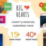 BigHearts non-profitable template and mashable with it GiveWp Donation Plugin. Which is one of the most popular plugin amongst Charity Foundations.