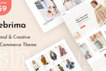 Ebrima your online store popularity and help people find the goods they need with our minimal and creative WooCommerce WordPress theme! This is a good catch if you’re going to create a clothing, footwear or furniture brand or online store website.