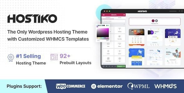 Hostiko Premium Hosting & WHMCS WordPress Theme is specially designed for Web Hosting Companies. Hostiko Free Download Latest Version is built with the latest web technologies with the care of coding quality to make sure the theme works with all browsers and all devices.