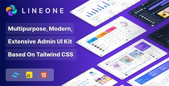 Lineone is a powerful, ultra responsive, modern, and flexible UI Kit that can be used to build any modern web application, including a SaaS based interface, custom admin panels, dashboard, CRM, CMS, LMS, chat, AI, Job Board, e-commerce panel and etc.