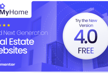 MyHome is a premium Real Estate WordPress Theme that you can use to create amazing and intuitive Real Estate websites your customers will love to use.