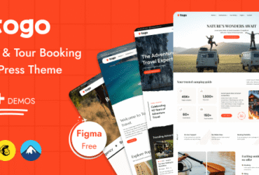 Togo is a modern and user-friendly WordPress theme designed specifically for travel agencies, tour operators, and online tour booking websites.