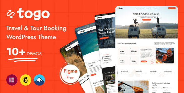 Togo is a modern and user-friendly WordPress theme designed specifically for travel agencies, tour operators, and online tour booking websites.