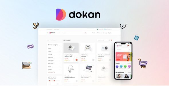 Dokan Pro enables you to build multi-seller or multi-vendor e-commerce solution with WordPress. Dokan Business can start your own ebay or Etsy like marketplace sites in a matter of time.