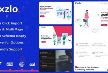 Pixzlo is a modern and engaging, clean and trendy, mobile responsive WordPress theme. Pixzlo Theme is powerfully mobile-friendly Bootstrap-based code and faces absolutely no problems while handling visitors or customers hailing from all sorts of devices, platforms or browsers and using any screen size or orientation.